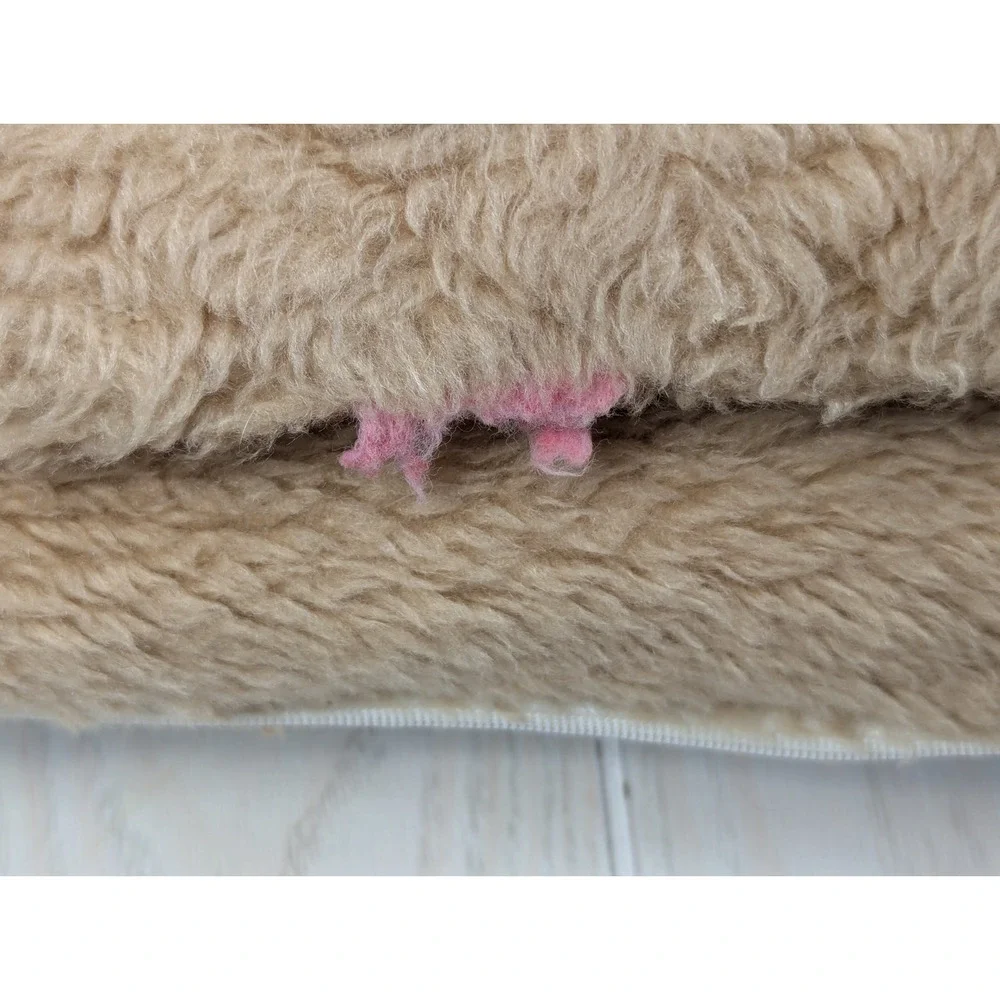 Pound Puppies Brown Puppy Dog Pillow Plush USED READ Had Sleeping Bag
